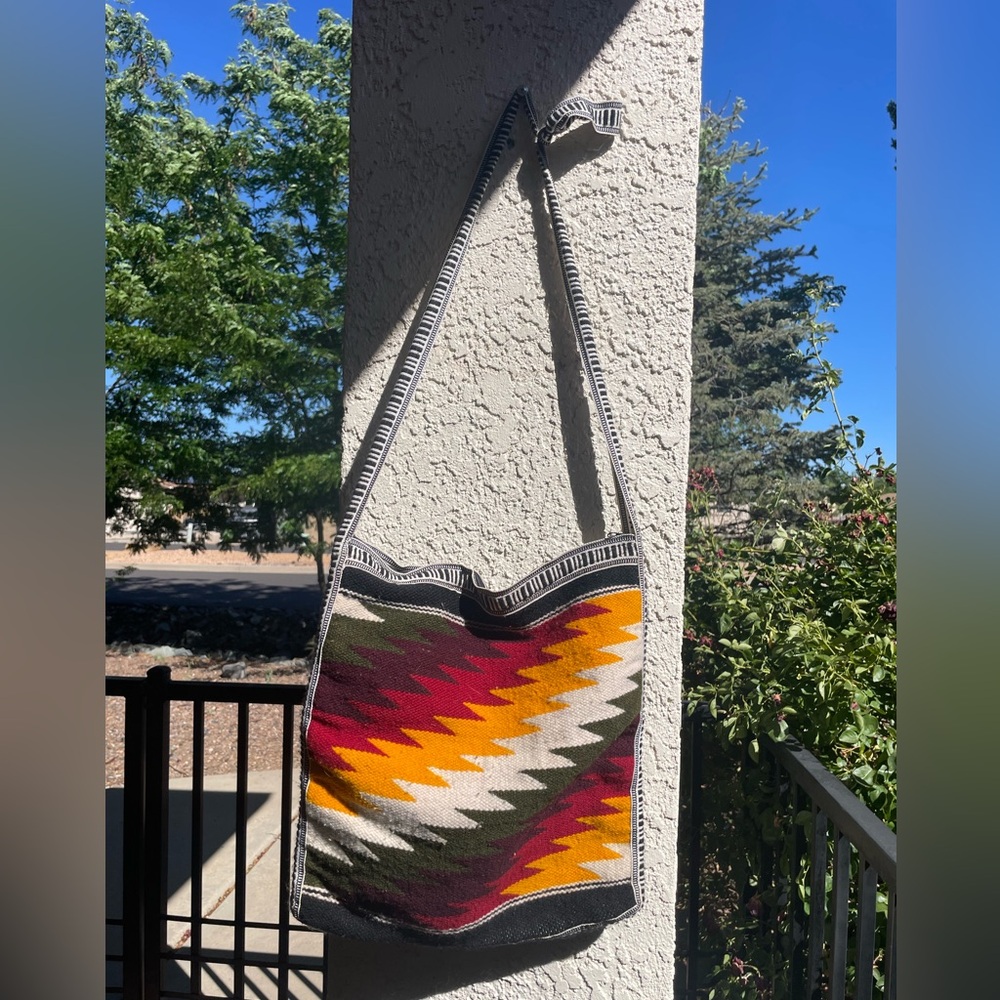 Mexican Cloth Bag with Zipper